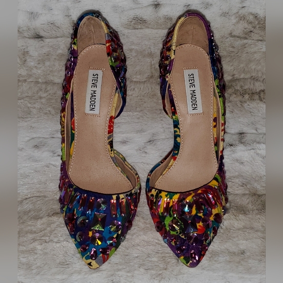 Steve Madden Galactik Stiletto Pumps - Picture 2 of 8